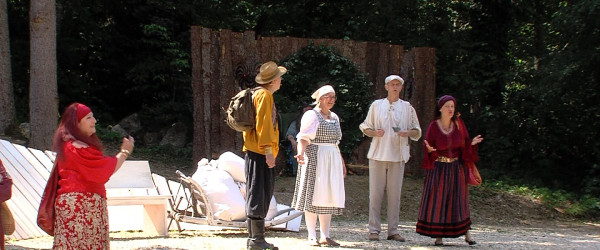 Szenenbild Naturtheater Hayingen (Quelle: RIK)