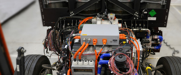 Wasserstoff LKW Motor (Quelle: ElringKlinger)