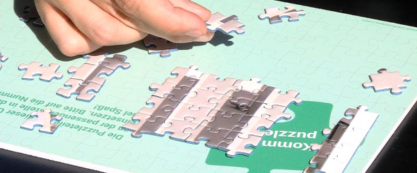 "Public Puzzling" in Metzingen (Quelle: RIK)